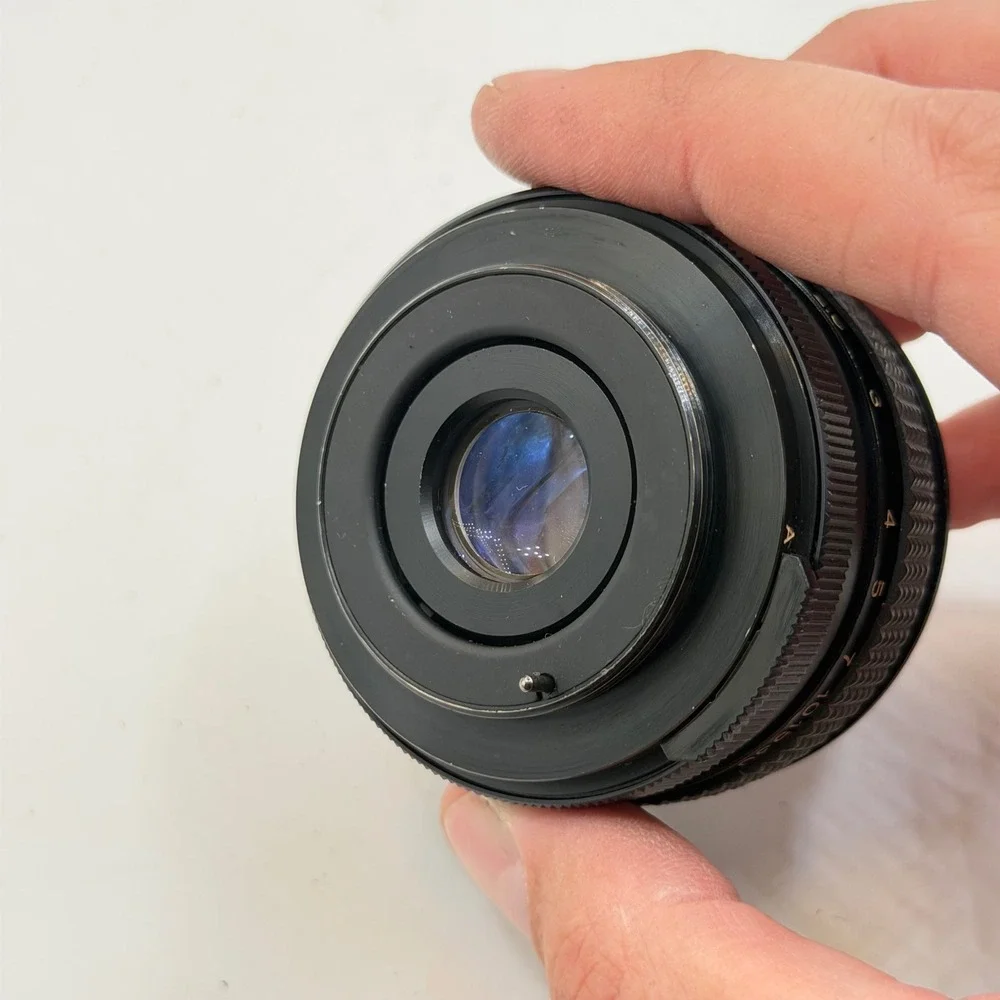 Cosina 4000S 35mm SLR Film Camera with Cosinon Auto 35mm f2.8 Lens Made in Japan